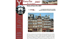 Desktop Screenshot of europar2007.irisa.fr