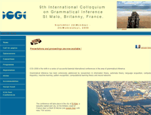 Tablet Screenshot of icgi08.irisa.fr