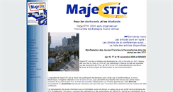 Desktop Screenshot of majecstic05.irisa.fr