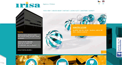 Desktop Screenshot of irisa.cz
